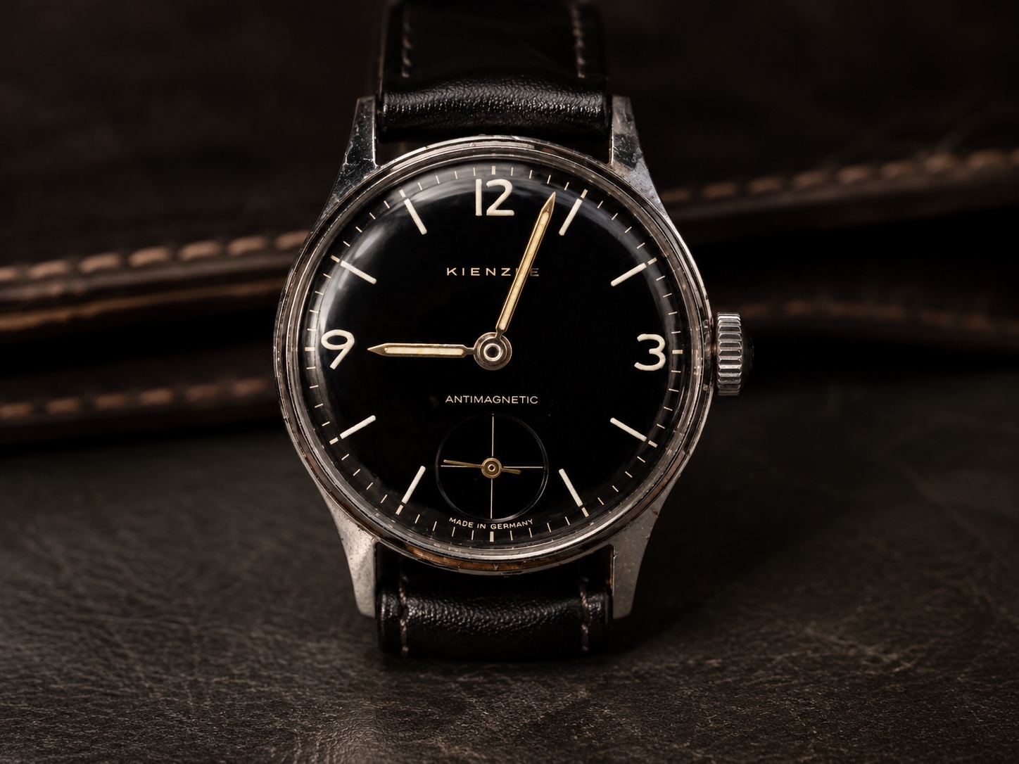 Kienzle manual-wind watch documented for Case File 002